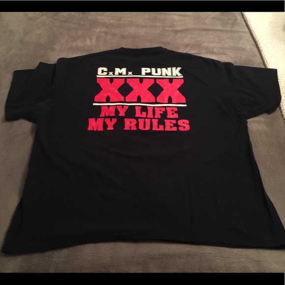 Shirts | Cm Punk Wrestling Shirt Roh 